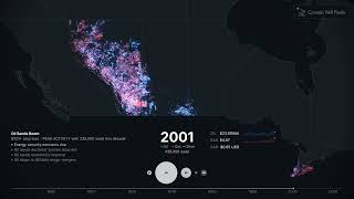 I Visualized Every Oil Well Drilled in Canada (1860-2025)
