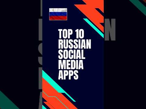 Top 10 Russian Social Media Apps #shorts #russia #ytshorts