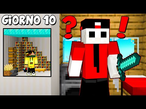 HO COSTRUITO una CASA SEGRETA DENTRO la CASA del il mio AMICO