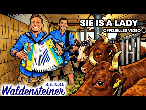 DIE JUNGEN WALDENSTEINER - Sie is a Lady