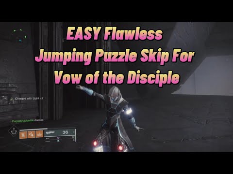EASY Flawless Jumping Puzzle Skip For Vow of the Disciple