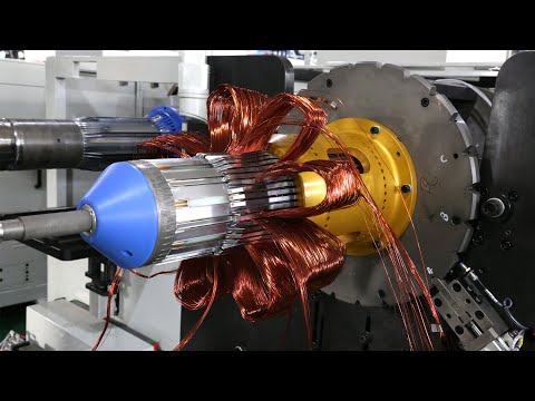 Electric Engine PRODUCTION - Electric Vehicle- MOTOR Manufacturing