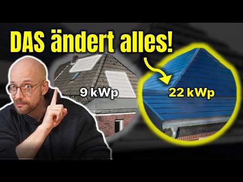 A nightmare roof for a solar panel system? In the end, it became a 22 kWp monster.