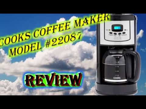 YouTube video about: How to program cooks coffee maker?