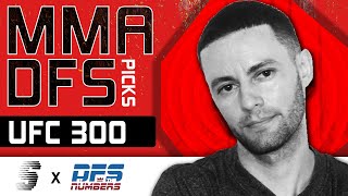 UFC DraftKings Picks | UFC 300 Pereira vs. Hill Preview w/ @dfsbythenumbers
