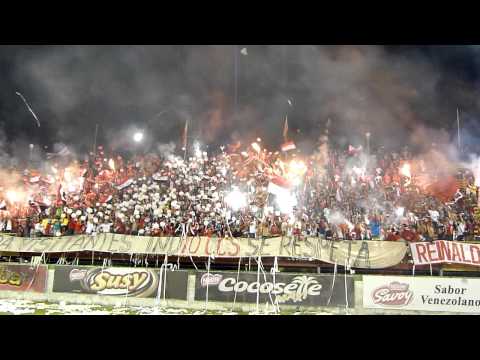 "Barra del Caracas en Maracay" Barra: Los Demonios Rojos &bull; Club: Caracas
