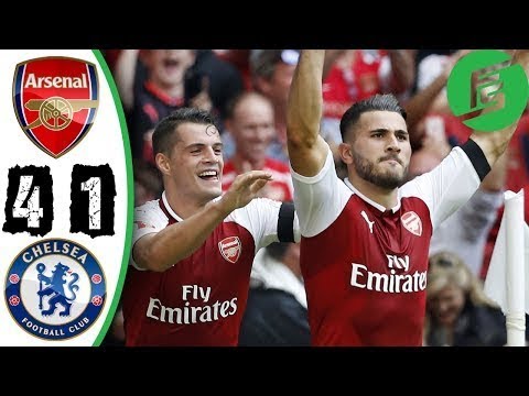 Arsenal vs Chelsea 1-1 – Penalty 4-1 - Highlights & Goals - 06 August 2017 [ Petra Metzger ]