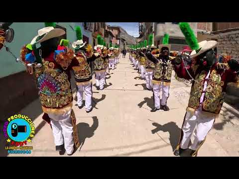 FIESTA DE NAVIDAD 2025, CAPORALES FAMILIA CHINGA CORNELIO EN HUALLANCA BOLOGNESI ANCASH