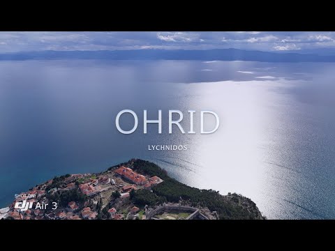 Ohrid Lake in Macedonia: Spring Colors of Beautiful Nature Cinematic 4K FPV | DJI Air 3