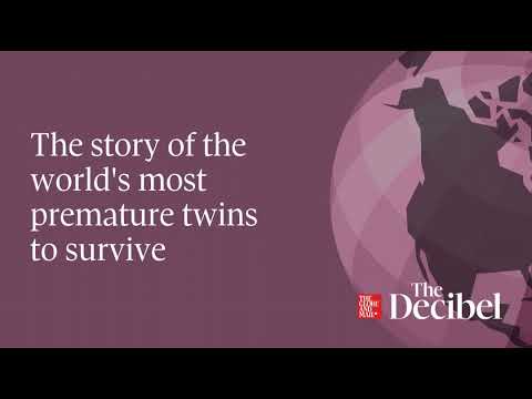The story of the world's most premature twins to survive