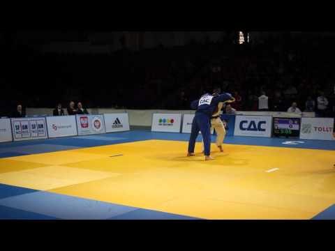 JUDO WORLD CUP WARSAW - Łukasz Koleśnik (POL) vs Roberto Meloni (ITA)