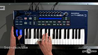 Video thumbnail for Novation UltraNova Synthesizer | Gear4music demo by Gear4music Guitars
