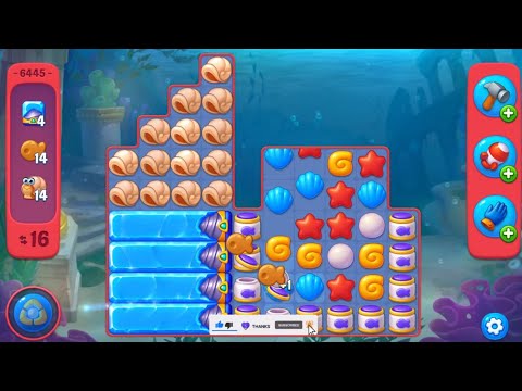 Fishdom lvl 6438-6450🔥Gameplay #592