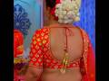 Serail Actress Backless Serial Actress Saree Shorts