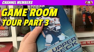 First Ever Gaming Room Tour - Part 3 - WiiU, 3DS, DS and Hockey Cards!