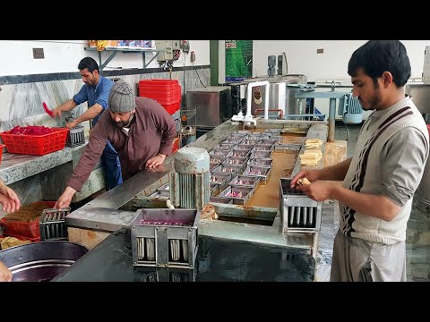 Traditional Ice Cream Making in kpk | Fast ice cream Makers | Takht Bhai, Kpk #40