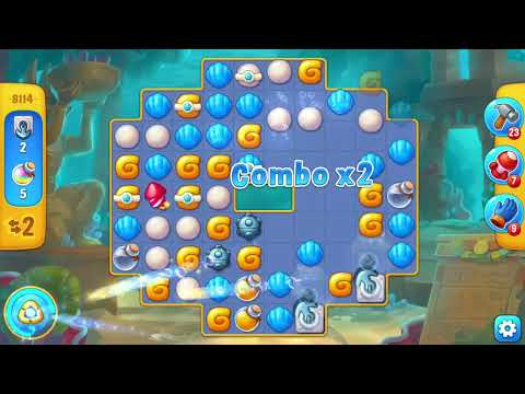 [FISHDOM Walkthrough] Level 8114 Hard