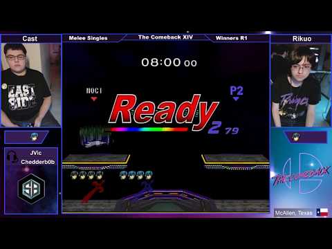 The Comeback 14 ssbm - Cast vs Rikou - WInners R1