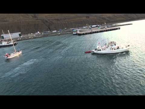 Ulla rinman longyearbyen havn