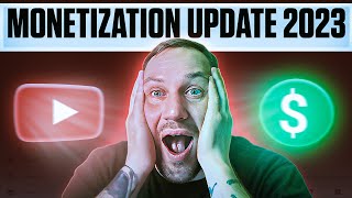 YouTube Monetization Update 2023 | How To Get Monetized on YT