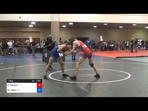 138 Kg Quarterfinal - Cade Parent, Level Up Wrestling Center Vs Nolan Liess, Genesee Valley Wrestl
