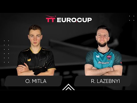 16:20 Oleksii Mitla - Ruslan Lazebnyi 25.08.2024 TT Euro.Cup Ukraine  Star. TABLE 3