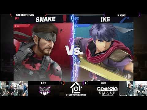 Panda Smash Monday 12/2/19 - T-Rex(Snake) VS Cbass(Ike) - W. Round 1