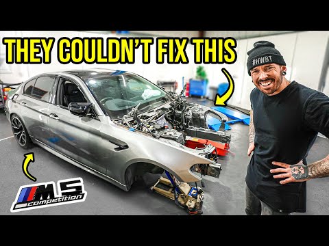 REBUILDING A CHEAP BMW M5 COMPETITION | PT 2