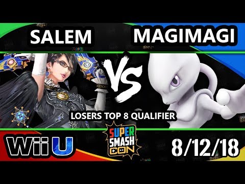 SSC 2018 Smash 4 - Liquid MVG |  Salem (Bayonetta) Vs Hound | MagiMagi (Mewtwo) WiiU Top 8 Qualifier