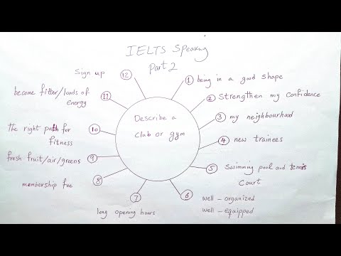 IELTS falando parte 2 - academia ou clube - Paris