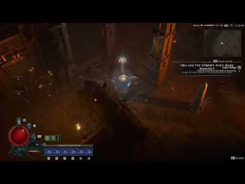 Cultist Refuge Dungeon run, Diablo 4 (Flamewalker's Aspect)
