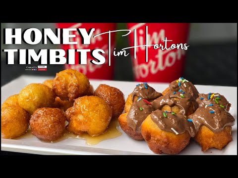 Tim Hortons Honey Timbits Recipe |Super Fluffy Honey Choco Timbits | How To Make Tim Hortons Timbits