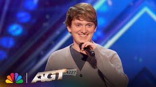 Ryan Beard: Homeschooled Singer Charms The Crowd With Hilarious Tune | America's Got Talent thumbnail
