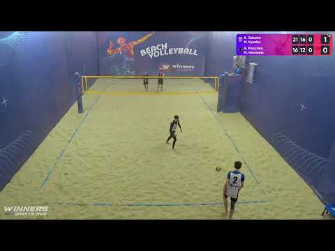 08:45 A. Zabuha / M. Kyselov - A. Pasazhin / M. Horobets 11.02.2023 | Winners Beach Volleyball