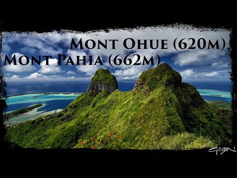 Mont Ohue (620m) e Mont Pahia (662m) - Bora Bora