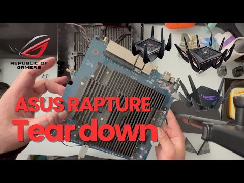 ASUS ROUTER GT AX11000 Teardown Step by Step | Works with AXE11000 And GT AC5300 As Well