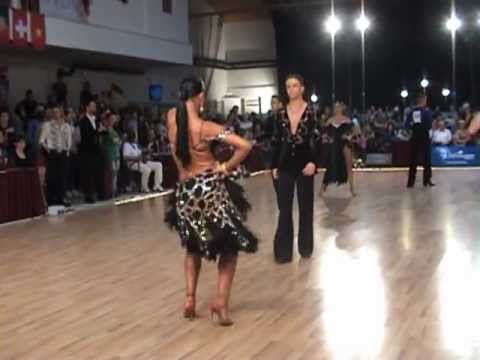 Sofroni Malin & Acatrinei Alexandra - semi-final World Junior 2 latin 2012 jive .mpg