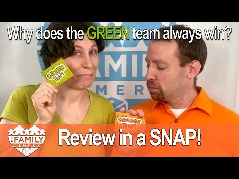SNAP Review - Green Team Wins! [with The Family Gamers]