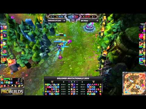 Solomid EU Invitational 6: Unicorns Of Love vs SK Gaming Prime G1 (18.05.2014)