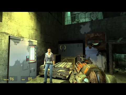 Half Life 2 Walkthrough "Chapter 5 - Black Mesa East" HD