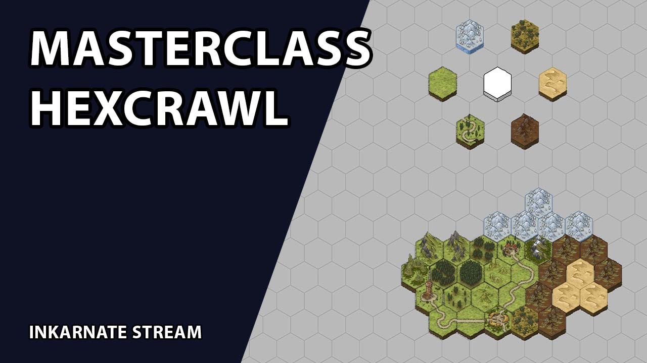 Masterclass: Hexcrawl | Inkarnate Stream