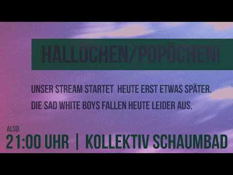 Livestream Konzert: Kollektiv Abschaum + sad white boys