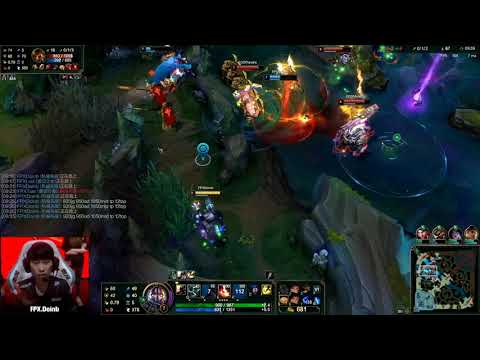 [Doinb Viktor POV vs Scout Azir] LPL Spring Playoffs 2021 - FPX vs EDward Gaming - Game 4