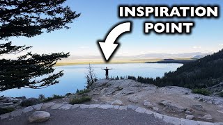 #1 MUST-DO Trail In Grand Teton - Hiking Hidden Falls And Inspiration Point (4k UHD)
