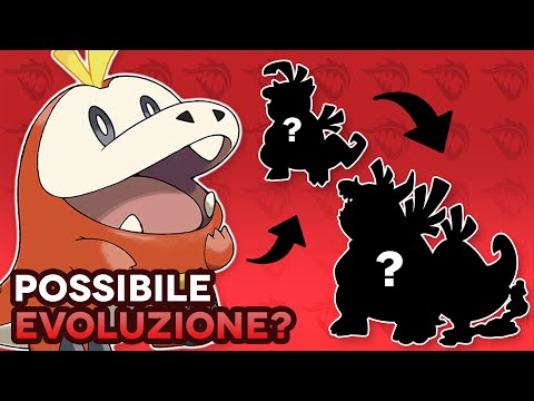 Ho DISEGNATO le EVOLUZIONI di Fuecoco - Pokémon Scarlatto & Pokémon Violetto