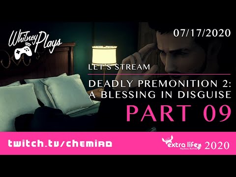 Whitney Plays Extra Life 2020 - Let's Stream Deadly Premonition 2 (Switch) (PART 09)