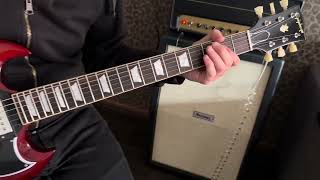 Video thumbnail for Epiphone SG Standard 1964 Inspired by Gibson Custom (played by guitarist of The Dirty Denims). by Jeroen