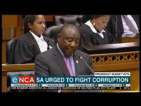 SA urged to fight corruption