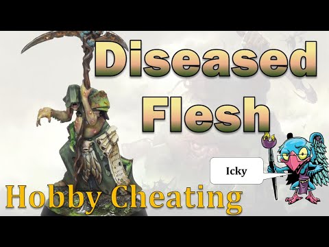 How to Paint Diseased Flesh (Nurgle) - HC 328
