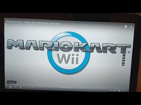 Mario Kart Wii: 🌈 Rainbow Road with singing lyrics🌈 (starring Tyler Makie)